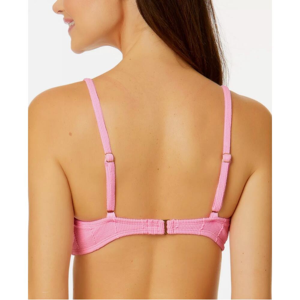 2/$15 NWT Salt + Cove Popcorn Ribbed Bikini Set Bubblegum Pink Swimsuit Size XL - Picture 4 of 9